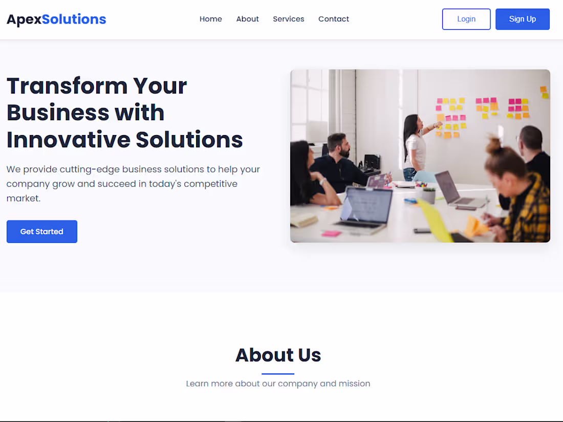 Cover image for Apex Solutions | Professional Business Services