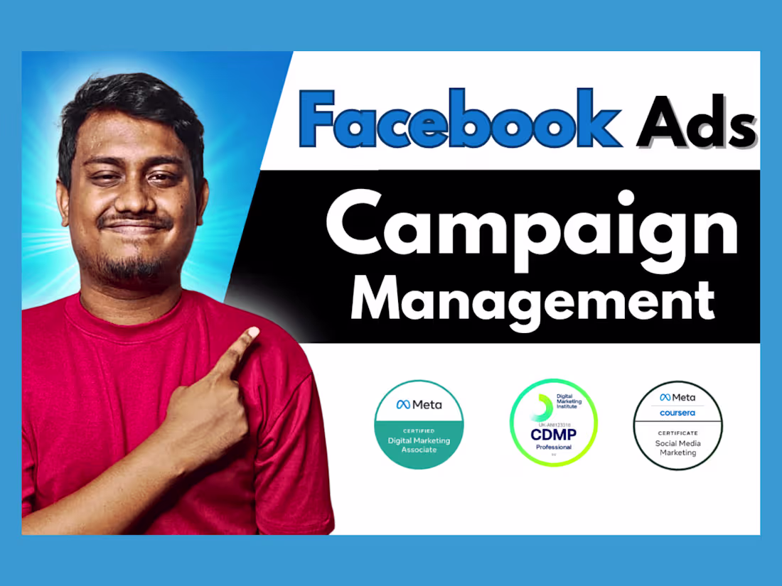 Cover image for Your Expert Facebook Ads Manager
