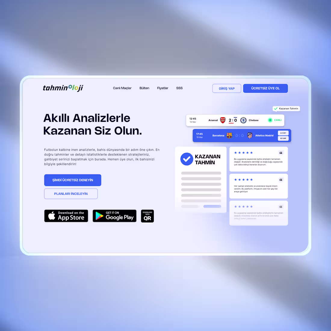 Cover image for Tahminoloji is a football data analysis platform designed to...