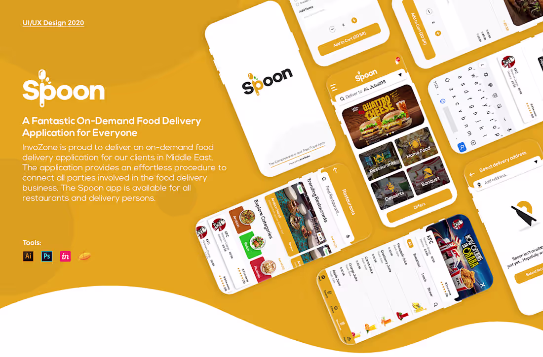 Cover image for Spoon Mobile Application Design :: Behance