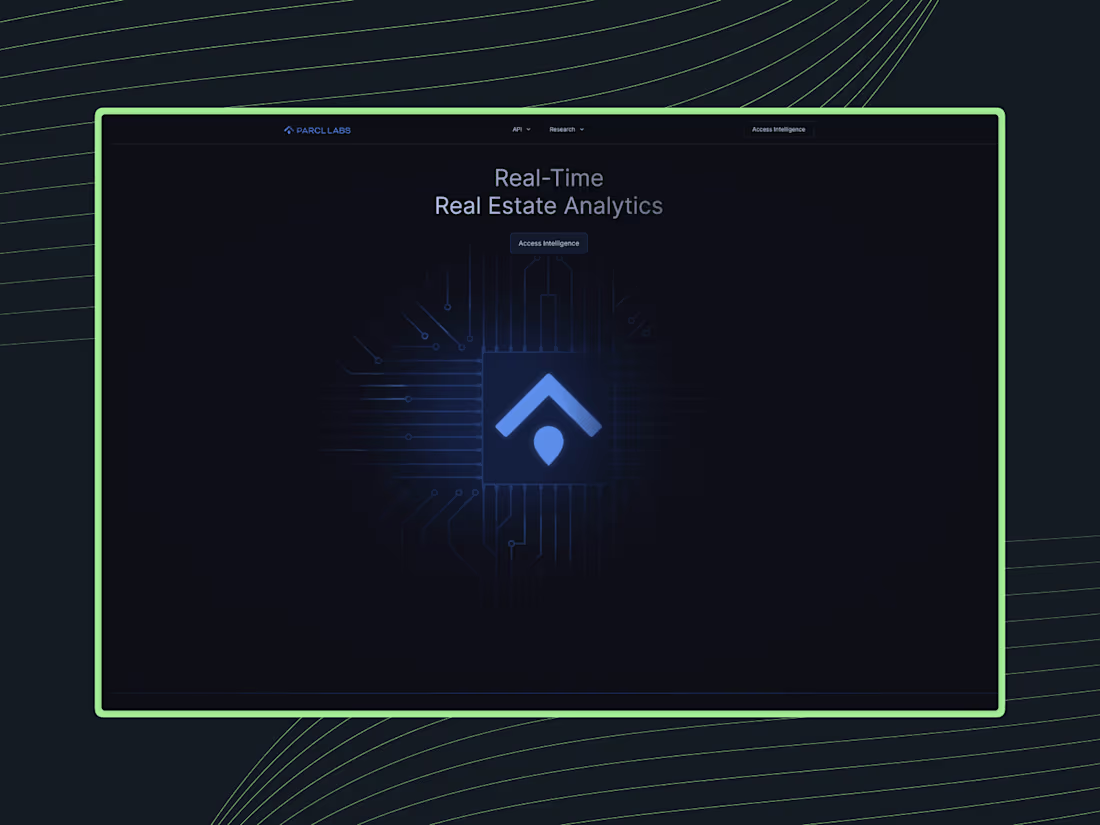 Cover image for Parcl Labs Website Redevelopment 