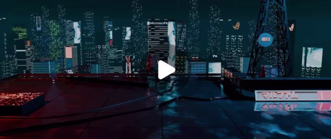 Cover image for Vivek Rao on Instagram: “Into The Future
#blender3d #futuristic…