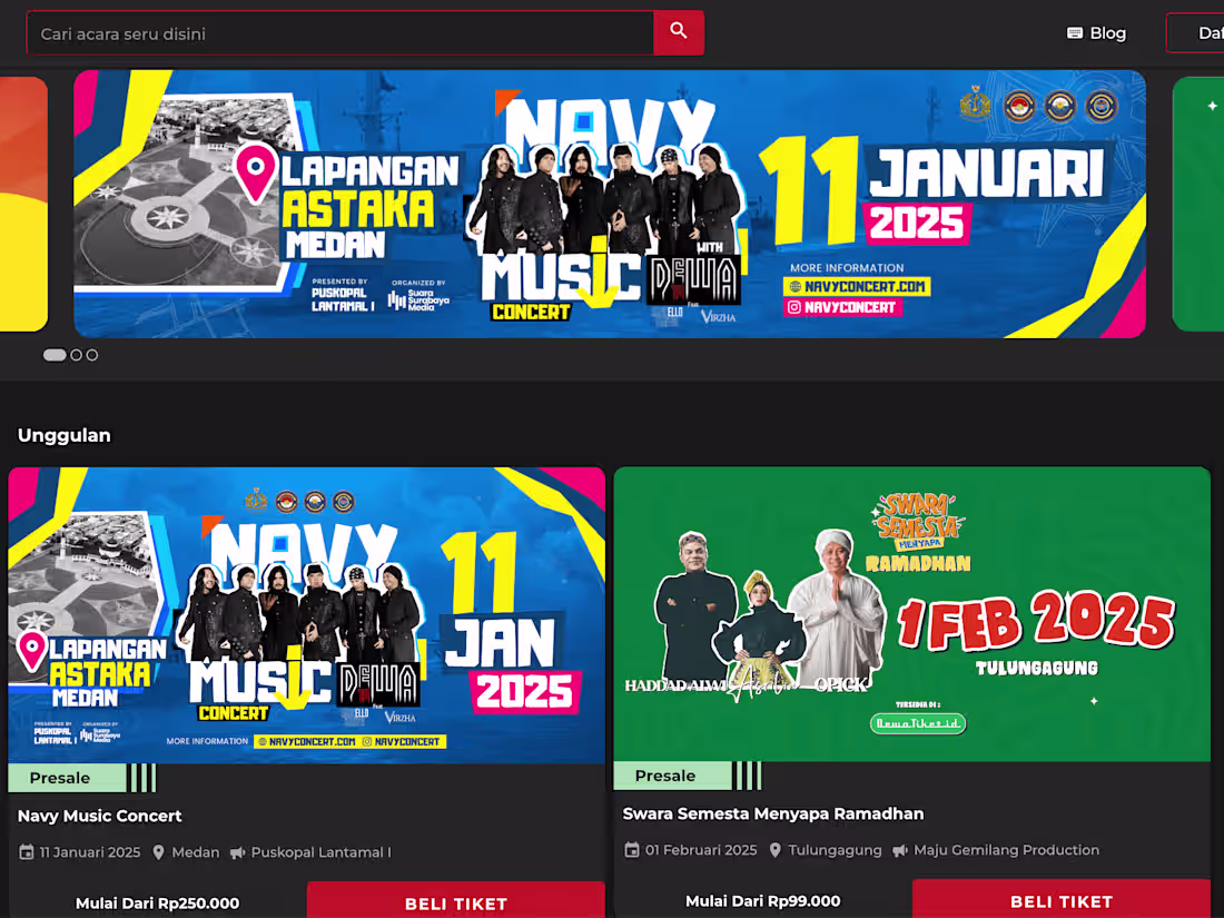 Cover image for Dewatiket: Backend Development for Online Ticketing Platform