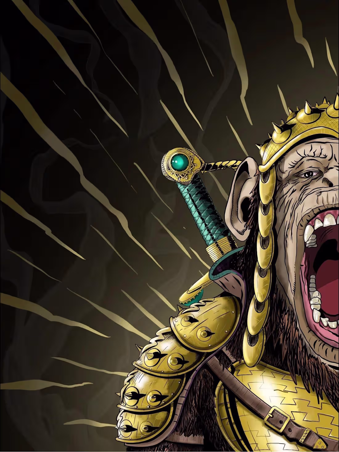 Cover image for Monkey Warrior