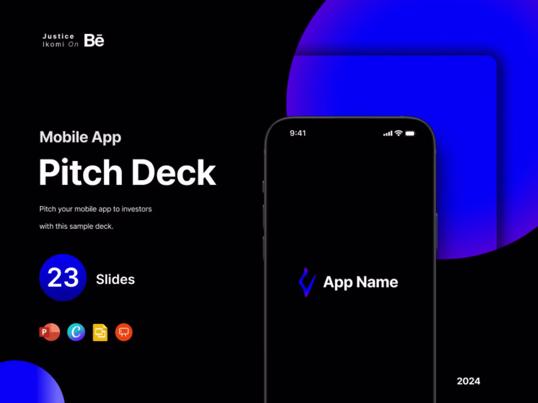 Cover image for Mobile App Pitch Deck :: Behance