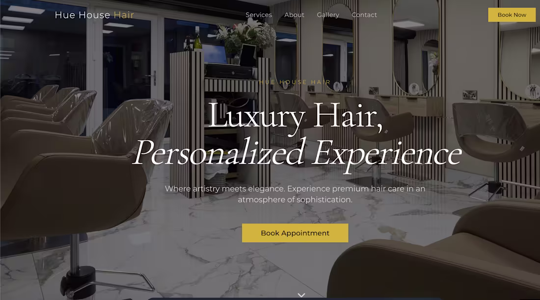 Cover image for Expertly Designed Demo Website for Salon Services