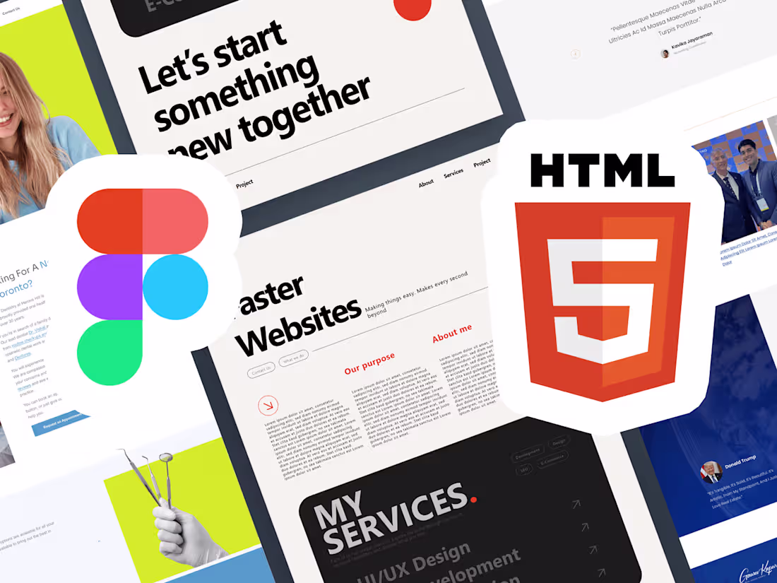 Cover image for Converting Figma to HTML