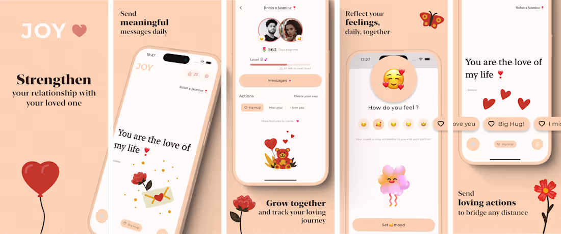 Cover image for Joy Love - Couple App