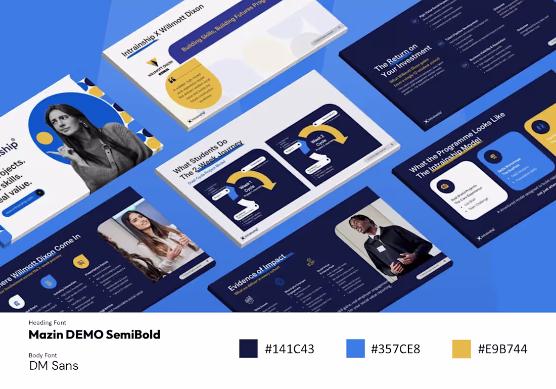 Cover image for Designed this polished and strategically structured presenta...