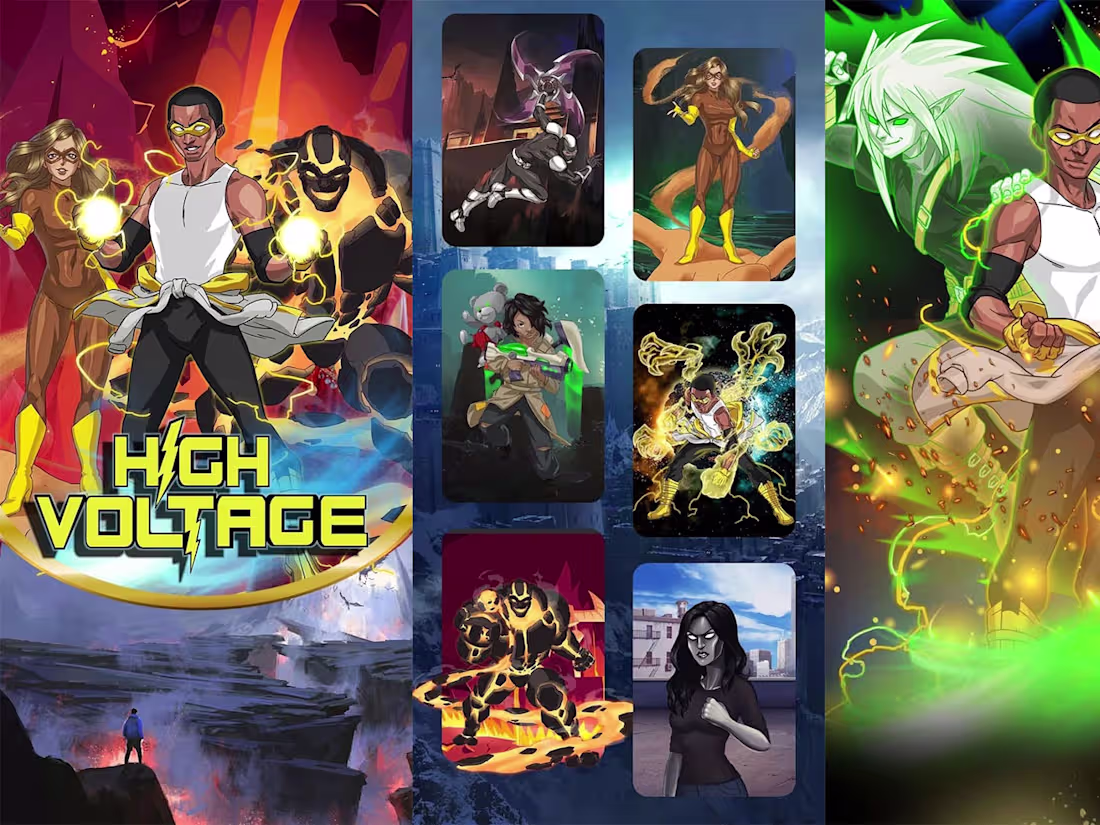 Cover image for High Voltage Battle Arena