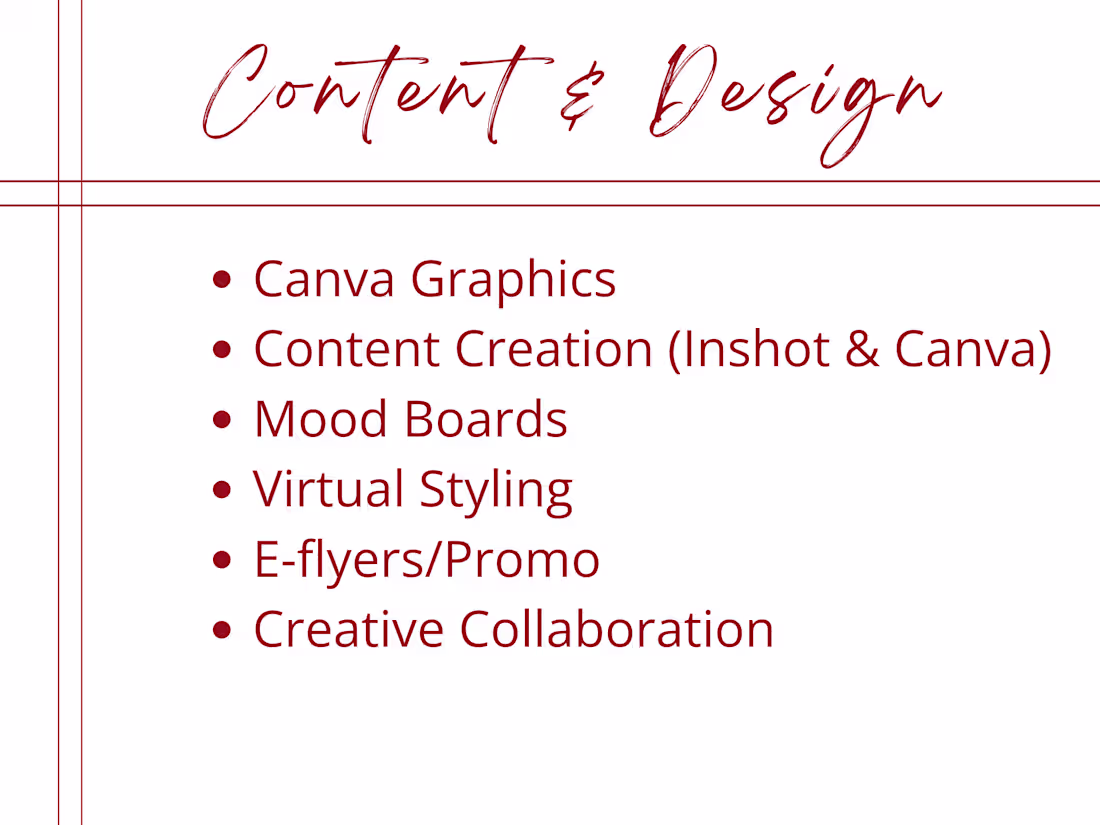 Cover image for Content & Design Ideas