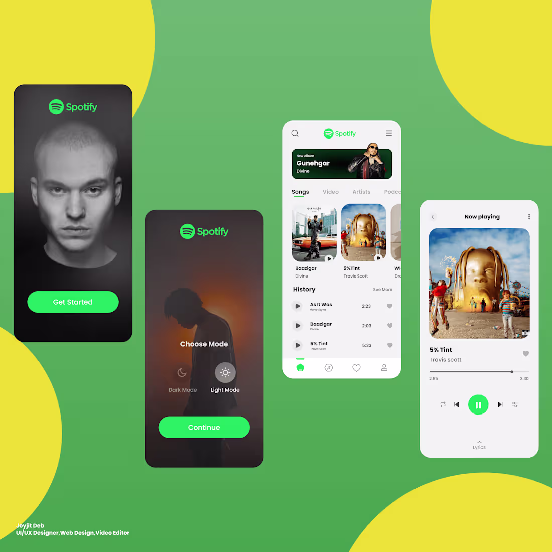 Cover image for Spotify UI Redesign (concept)
