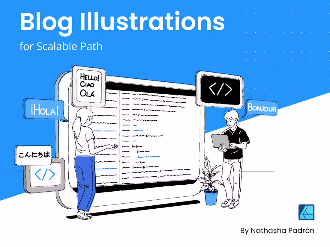 Cover image for Blog Illustrations for Scalable Path