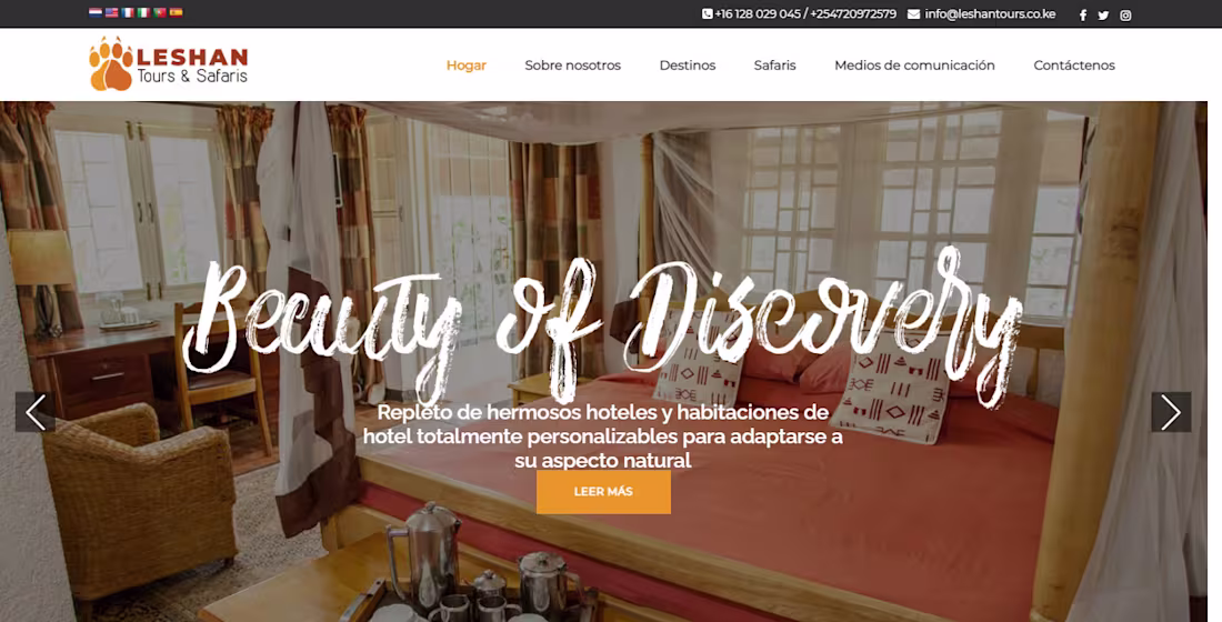 Cover image for Leshan Tours & Safaris