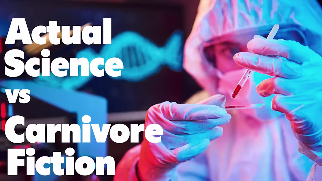 Cover image for Actual Science vs Carnivore Fiction - YouTube