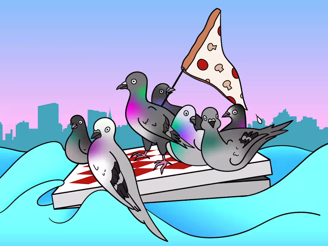 Cover image for Pigeons Crossing the East River