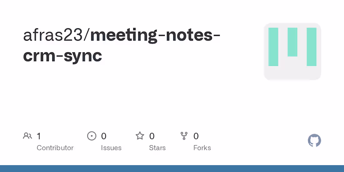 Cover image for Automated CRM Updates Project