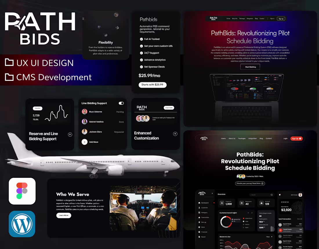 Cover image for PathBids Pilot Schedule Bidding Platform Design & Development