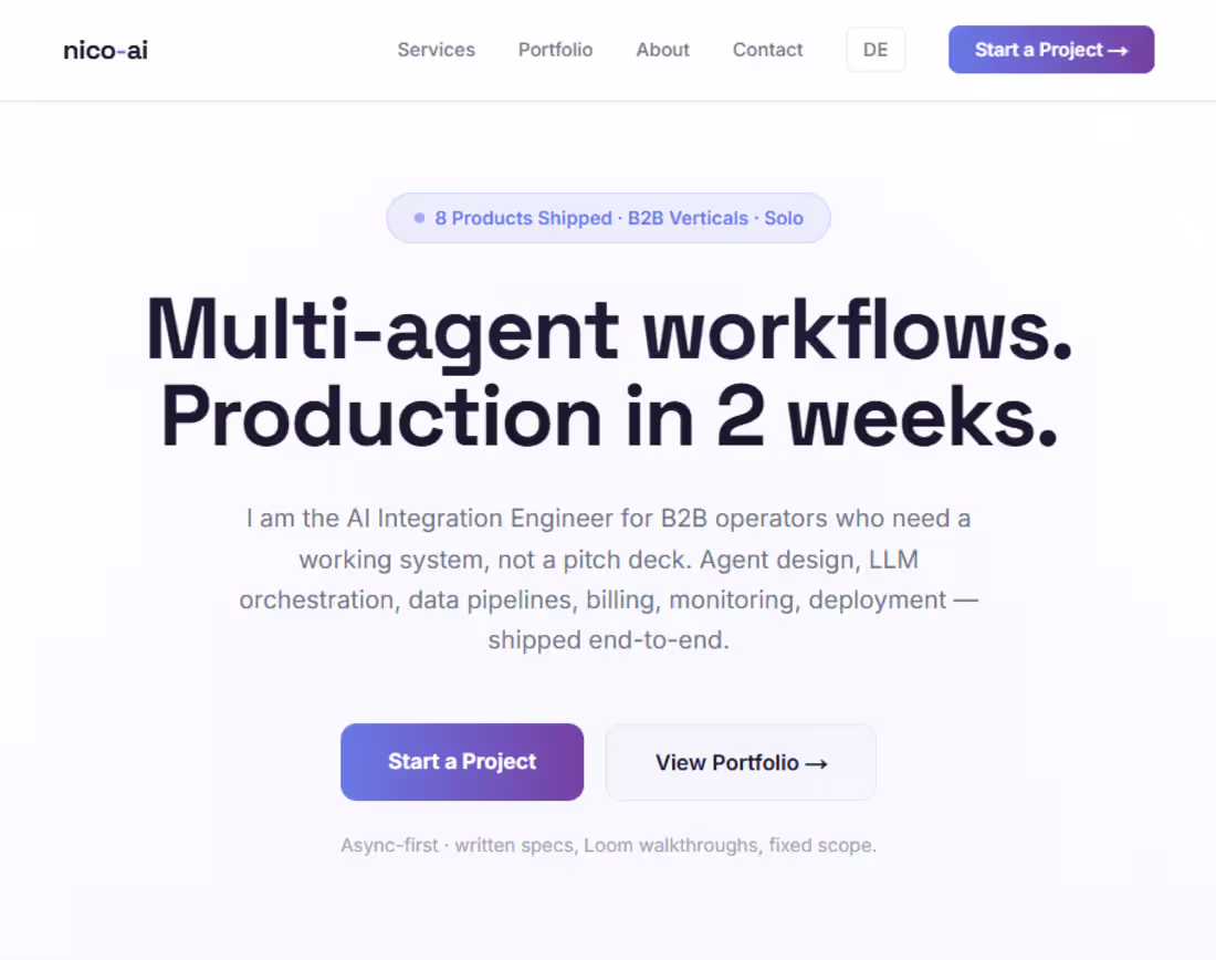 Cover image for nico-ai.de (http://nico-ai.de) — Solo-Built AI