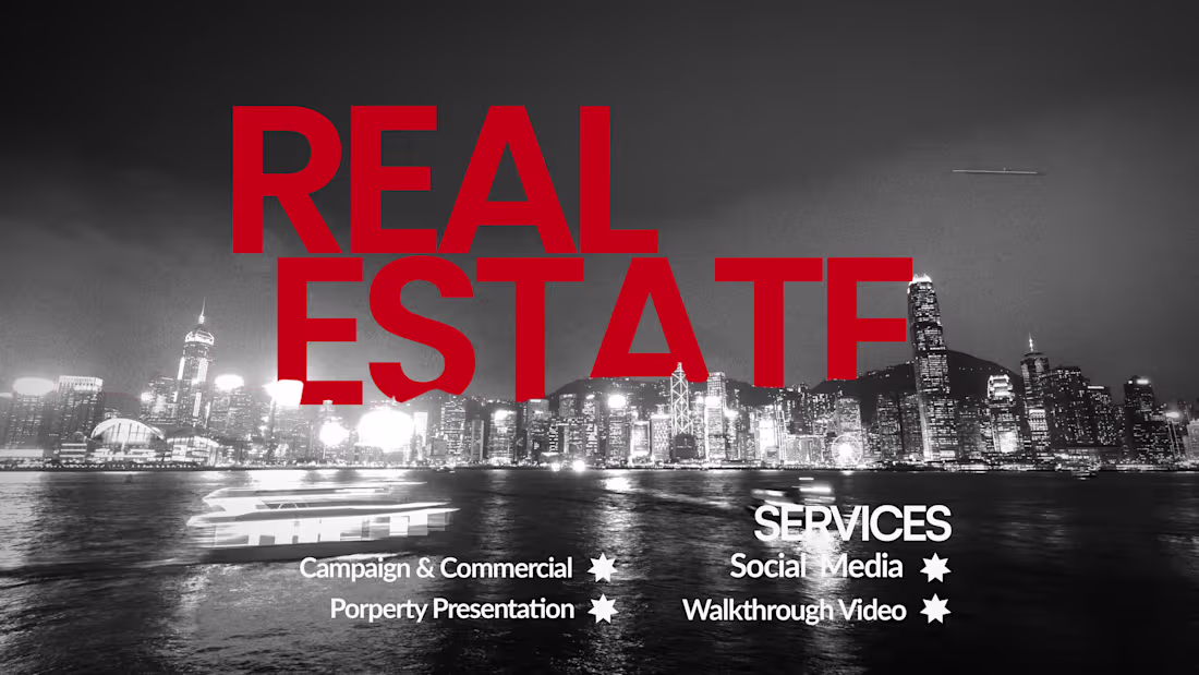 Cover image for Real Estate Professional Video Editing and Animation