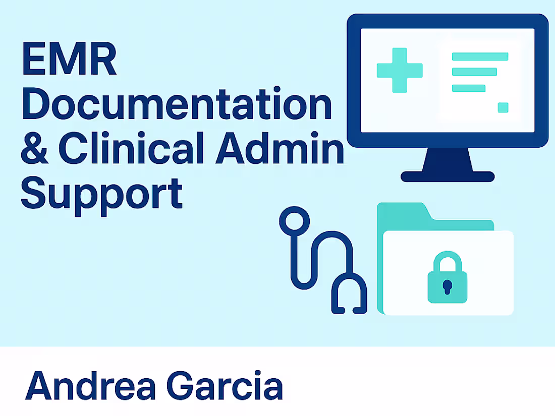 Cover image for Remote Clinical Admin & EMR Support Specialist