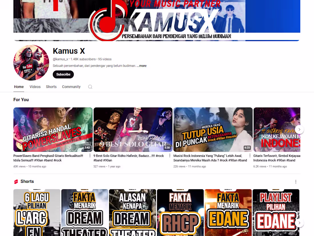 Cover image for Kamus X