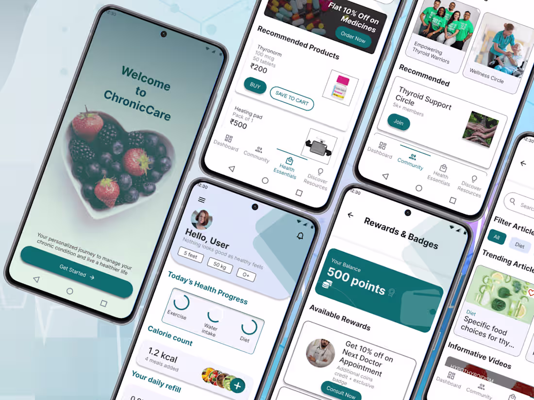 Cover image for Personalized Health platform for Chronic Disease Management