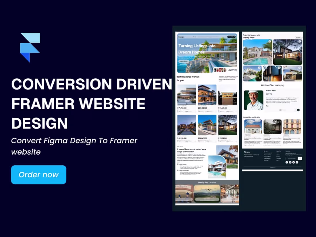 Cover image for Turn Your Figma Design into a High-Converting Framer Website