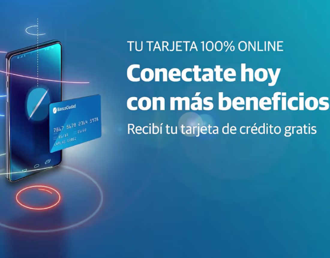 Cover image for Banco Ciudad - Tarjeta de Crédito on line on Behance