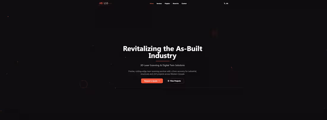 Cover image for I rebuilt 3DLSS’s digital presence with a fully animated mod...