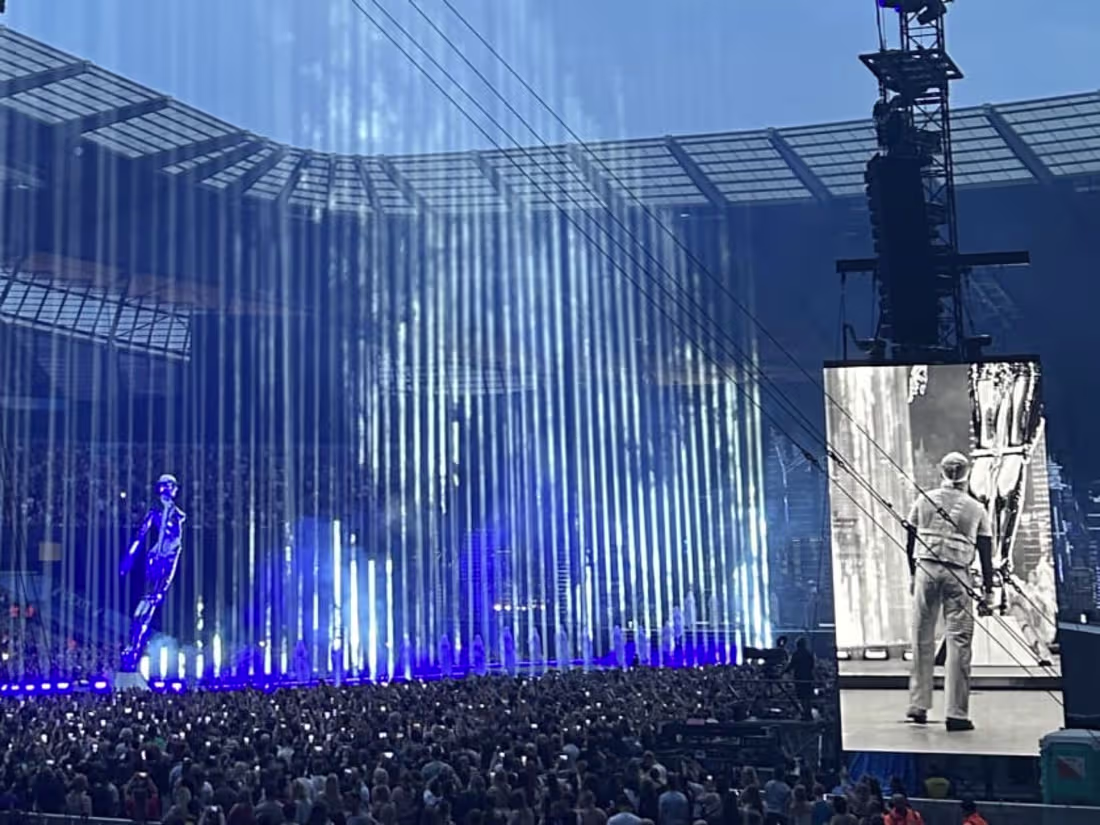 Cover image for Living for The Weeknd: Manchester's hottest concert