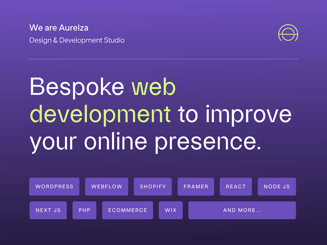 Cover image for Website Development