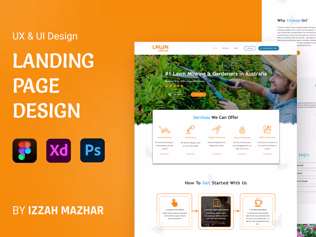 Cover image for Gardening - Landing Page