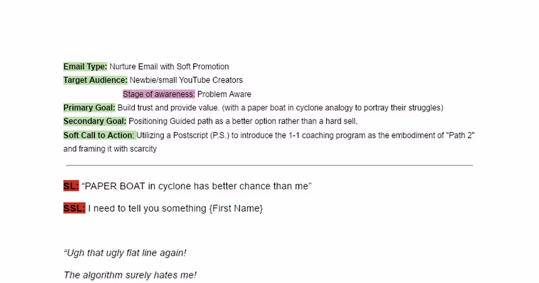 Cover image for Nurture Email With Soft Promotion 