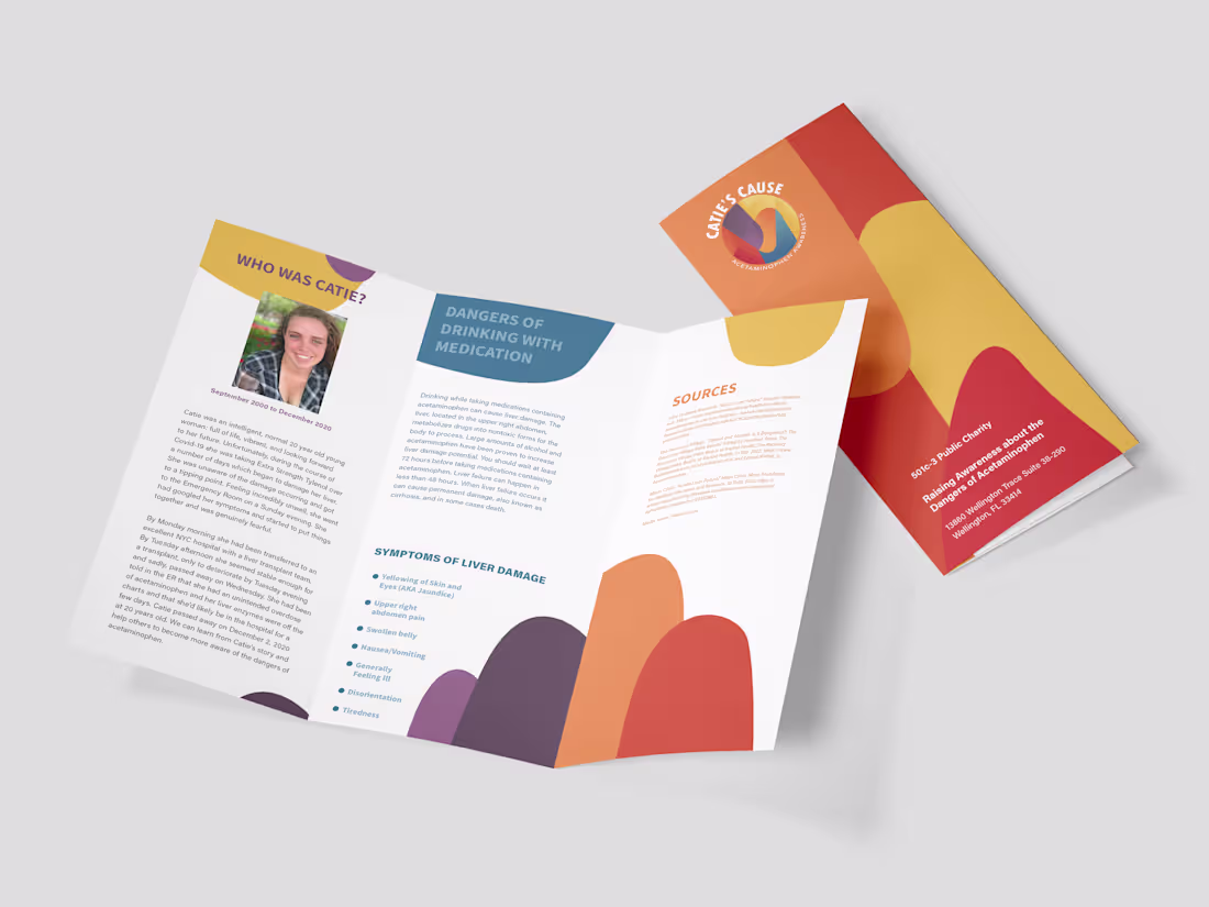 Cover image for Catie's Cause Brochure