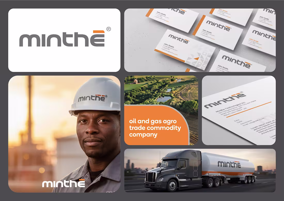 Cover image for Logo identity for an oil and gas agro allied commodity trade...