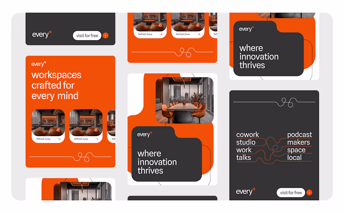 Cover image for Some social media templates we made for Every. Everything yo...