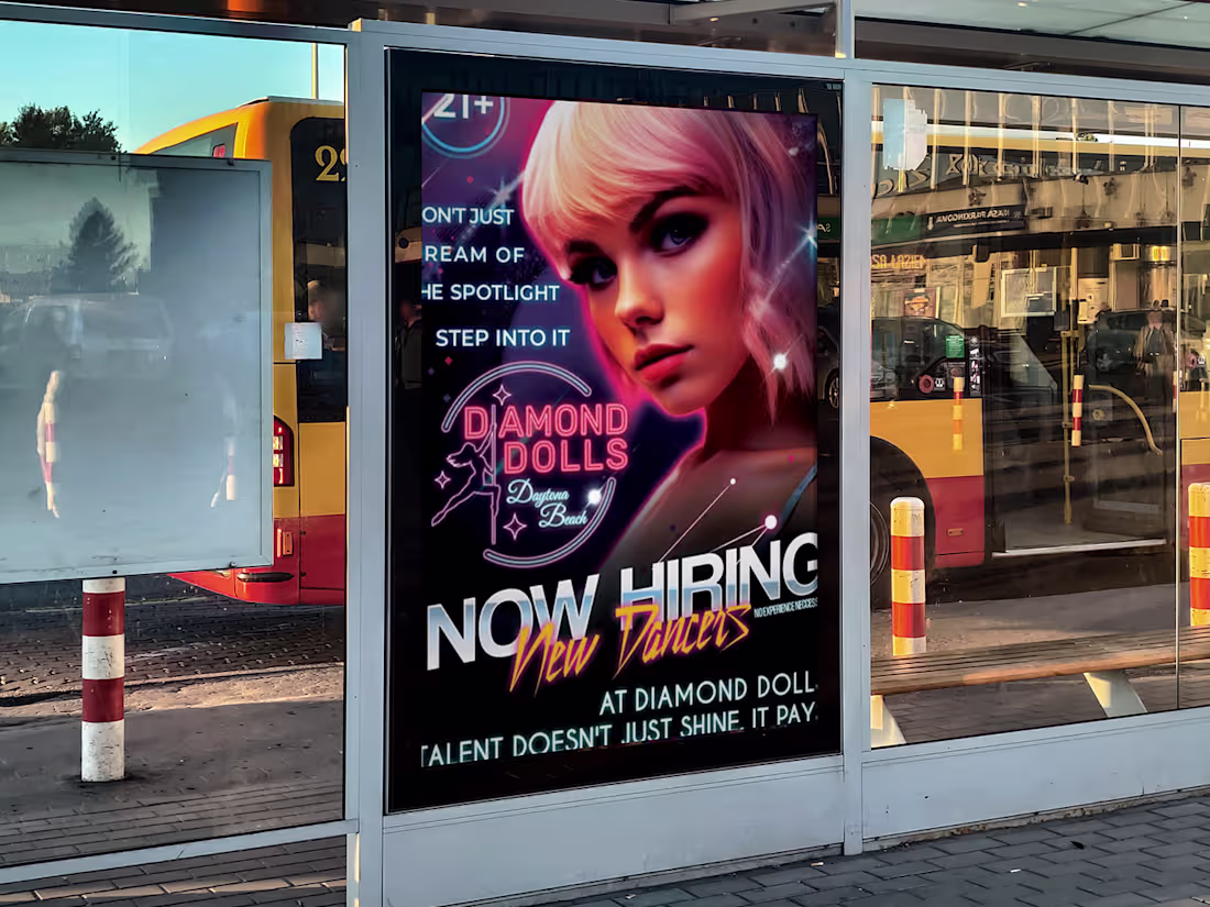 Cover image for Diamond Dolls Logo and Poster