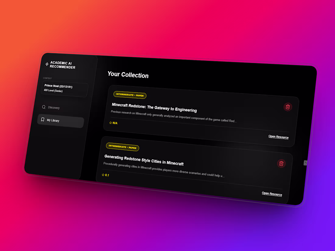 Cover image for Engineered a context-aware, AI-powered discovery