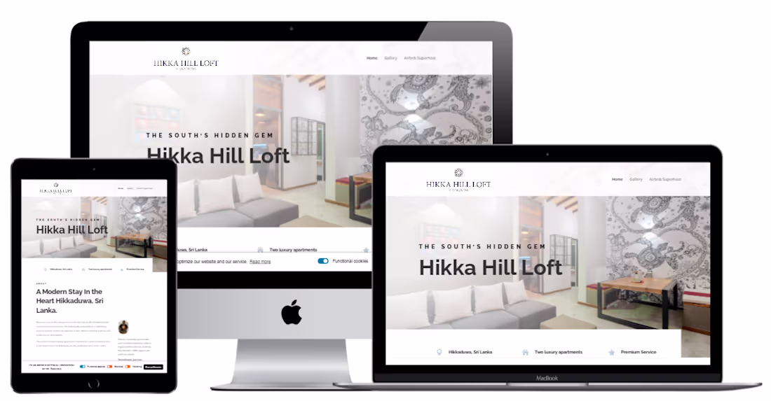 Cover image for Hikka Hill loft on Divi