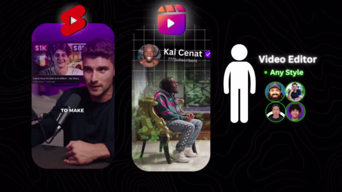 Cover image for I will edit your instagram reels, tiktok, or youtube shorts