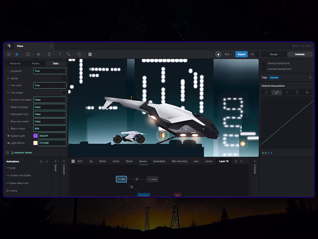Cover image for Hey, everyone! My submission to the Rive Challenge! Simple g...