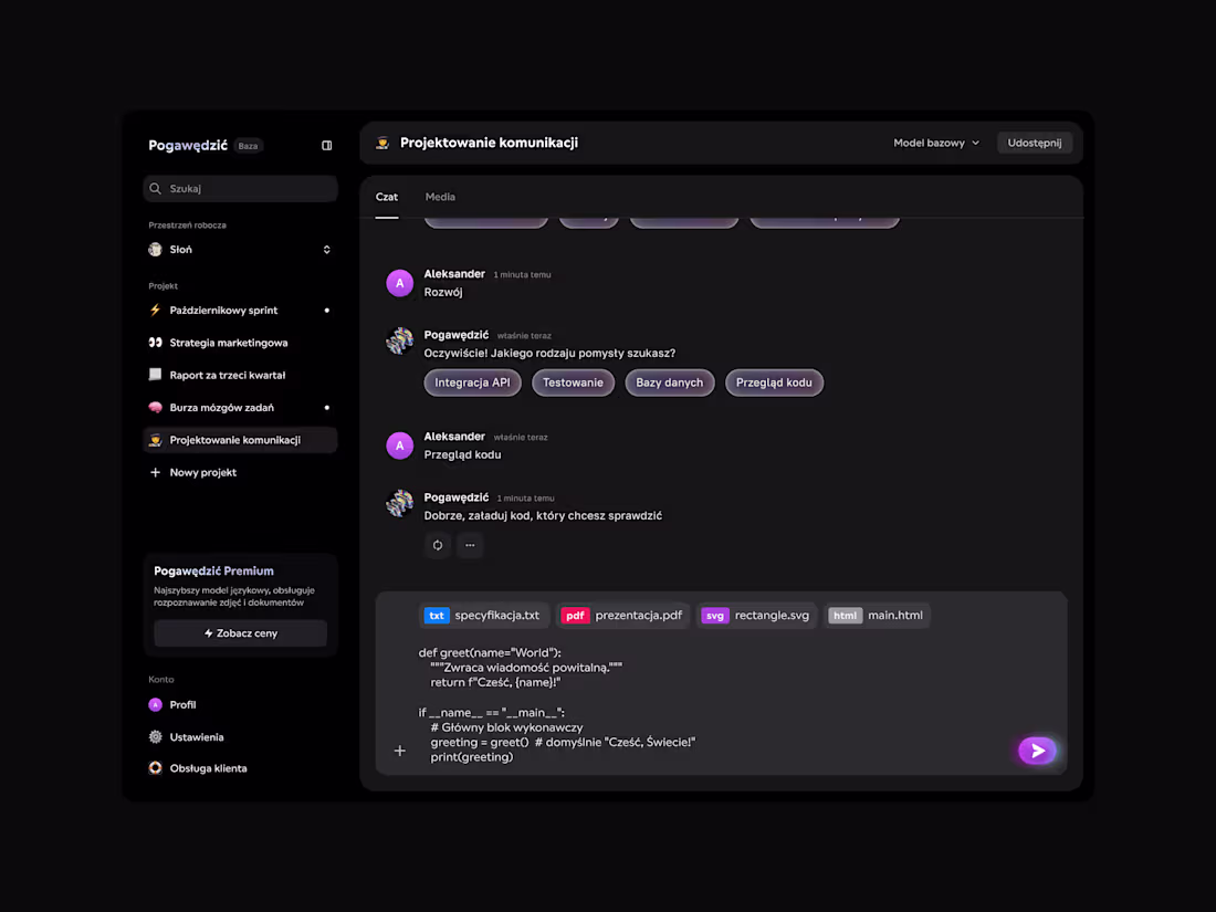 Cover image for A GPT-based chatbot for working with text, files, and more