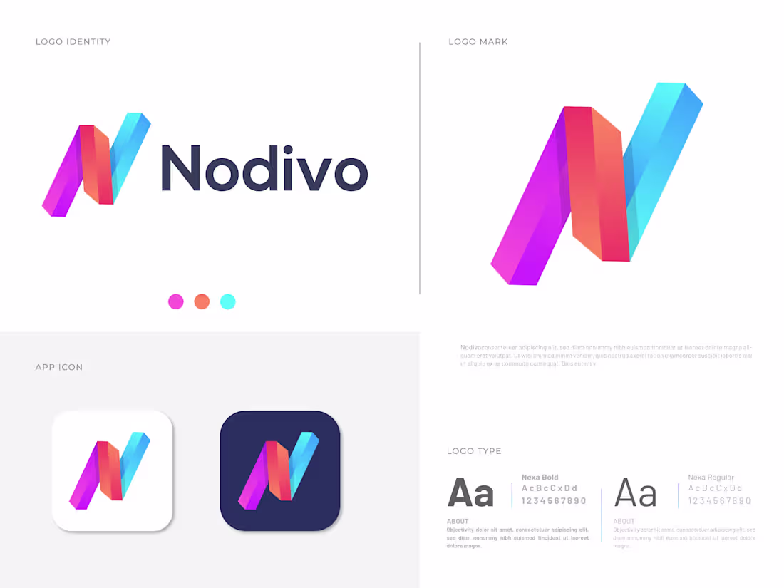 Cover image for I just sale this logo for NotiWord turkey App