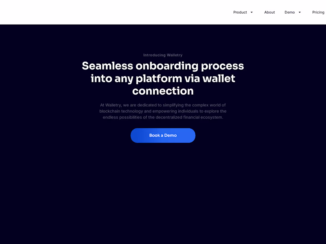 Cover image for Web3 Wallet Landing Page