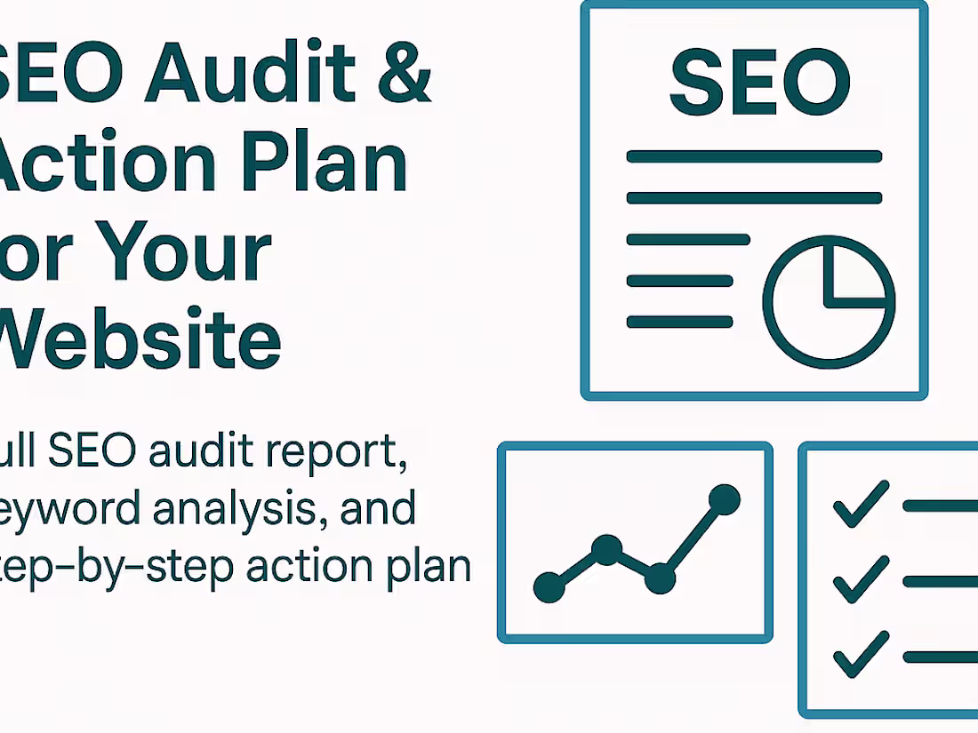 Cover image for  SEO Audit & Action Plan for Your Website