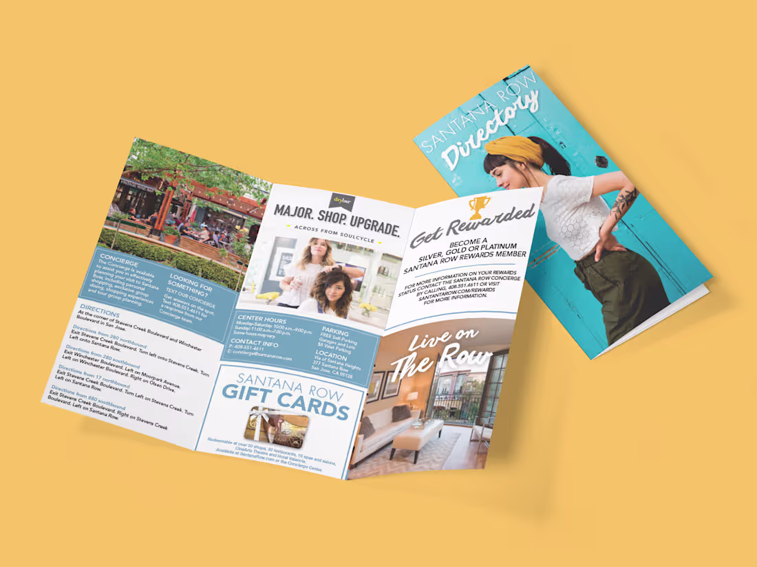 Cover image for Santana Row Handheld Directory