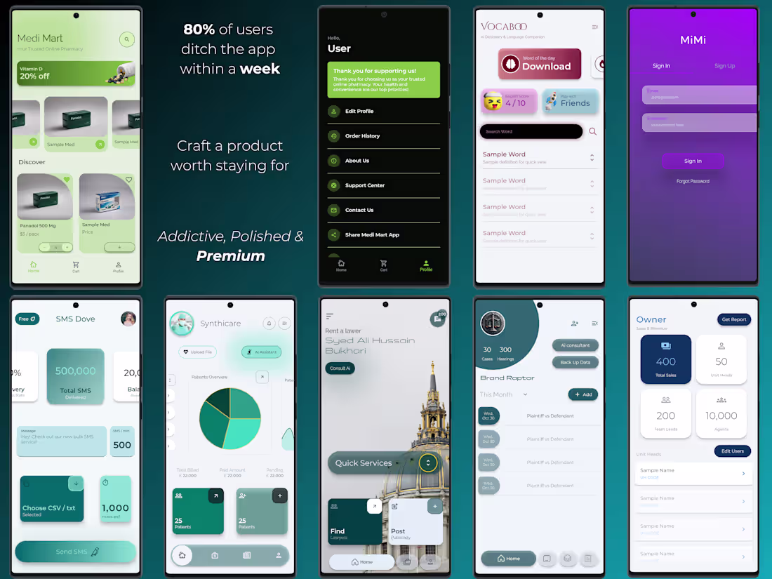Cover image for Professional FlutterFlow development