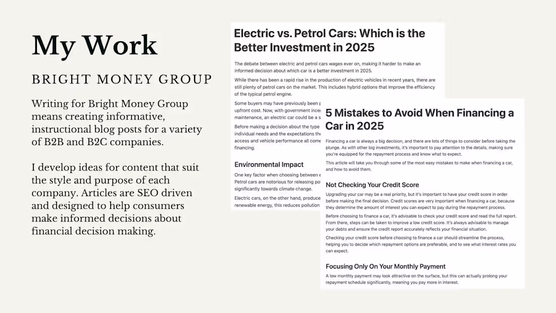 Cover image for Financial Services Blog Posts