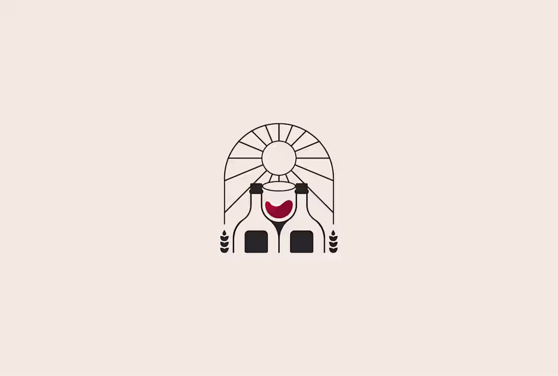 Cover image for “Elegant, artisanal logo design blending wine, harvest, and ...